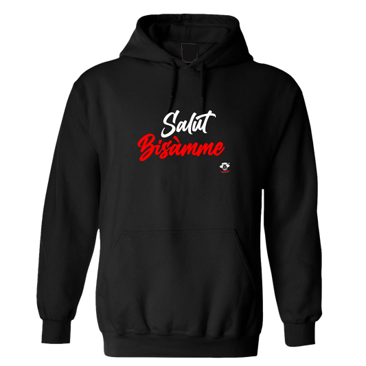 Sweat à capuche Salut Bisamme