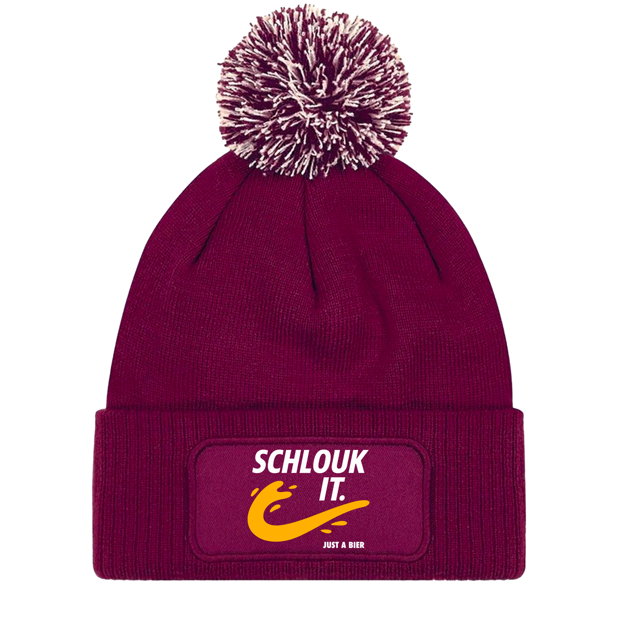 Bonnet Sclouk it (just a bier) avec ponpon