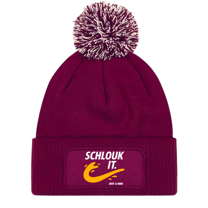 Bonnet Sclouk it (just a bier) avec ponpon
