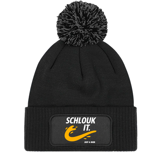Bonnet Sclouk it (just a bier) avec ponpon