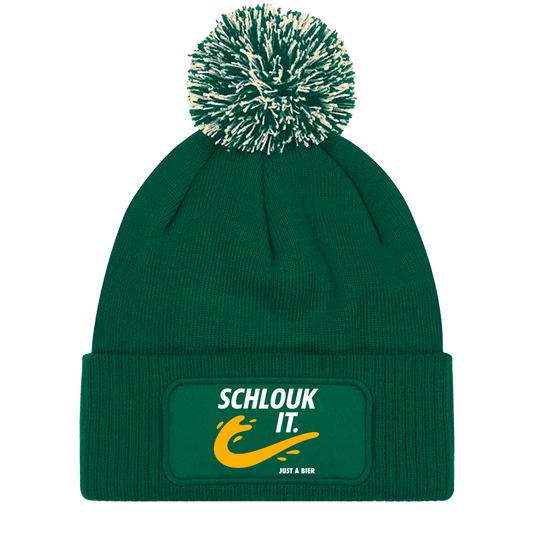Bonnet Sclouk it (just a bier) avec ponpon