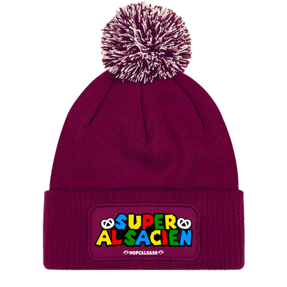 Bonnet  Super Alsacien avec ponpon