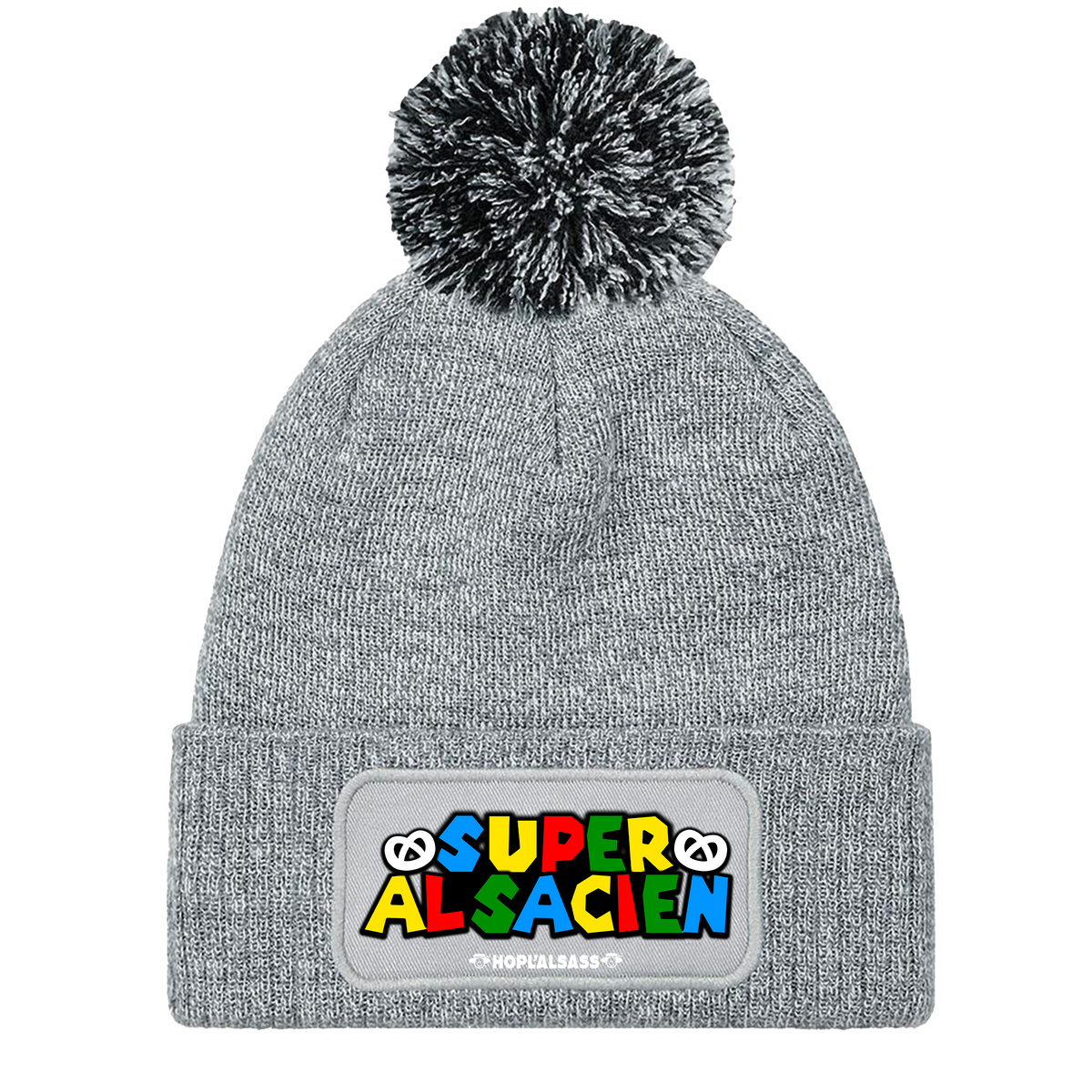 Bonnet  Super Alsacien avec ponpon