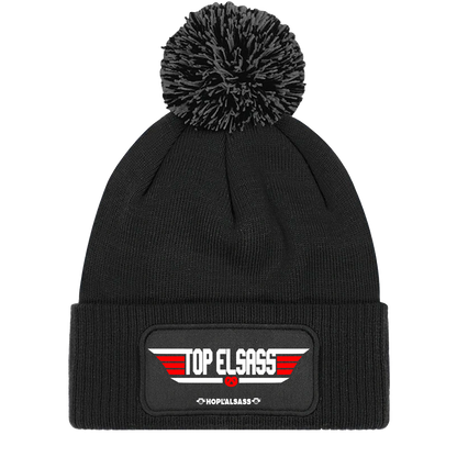 Bonnet Top Elsass avec ponpon