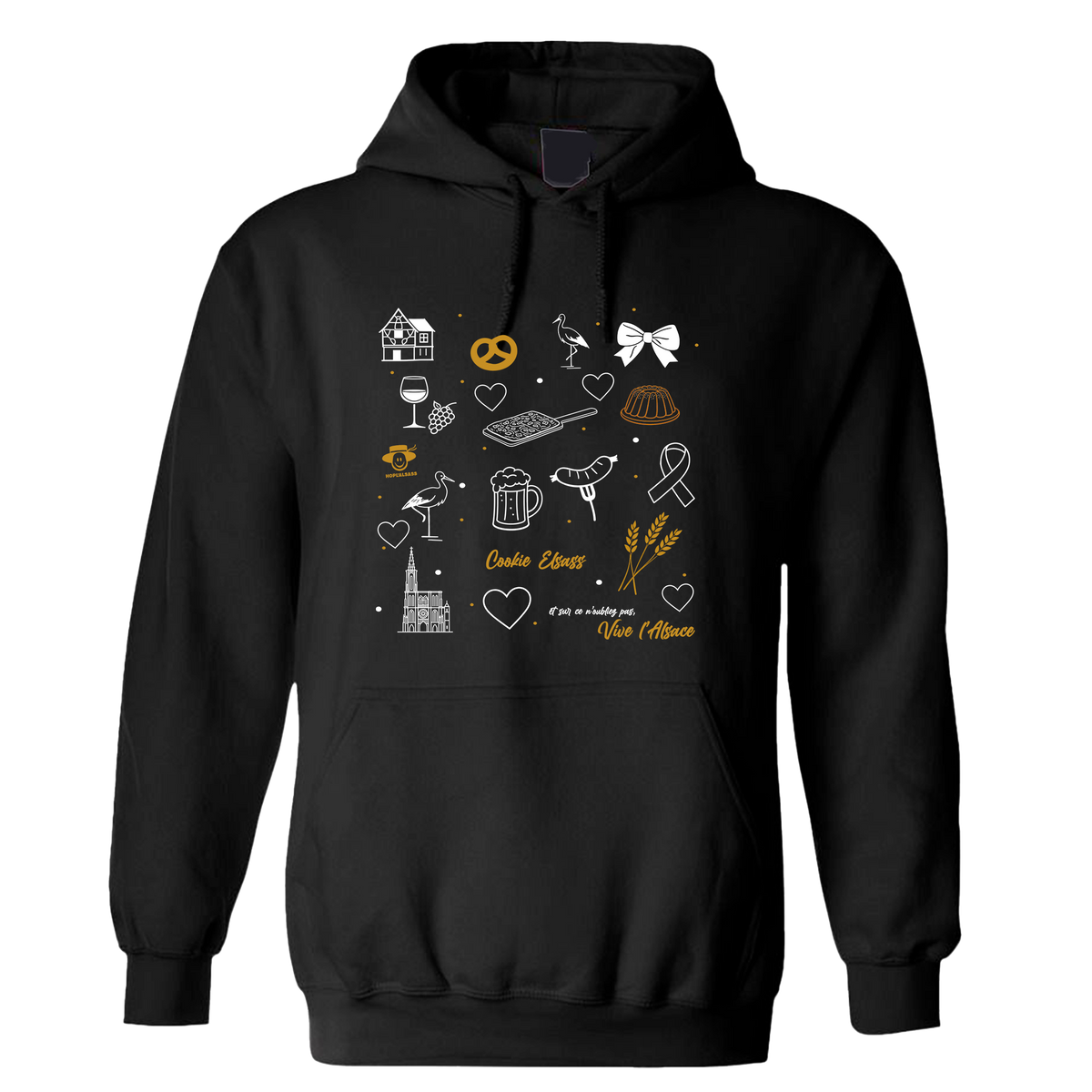Sweat Vive l'Alsace (Cookie Elsass)